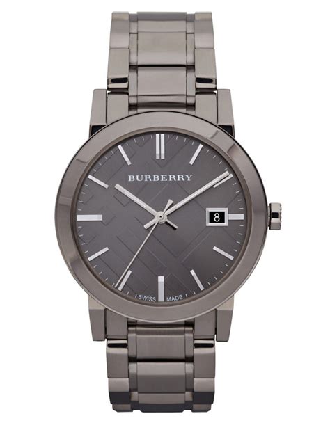 burberry mens watches gunmetal|Burberry men's watches nordstrom.